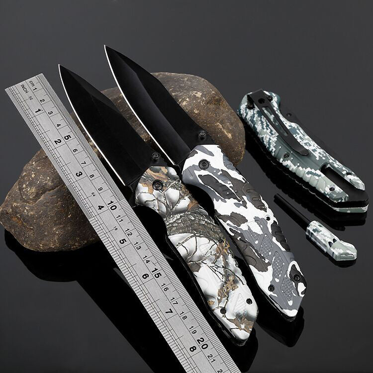 camo knife