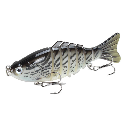 Plastic 7-section Fishing Lure S2