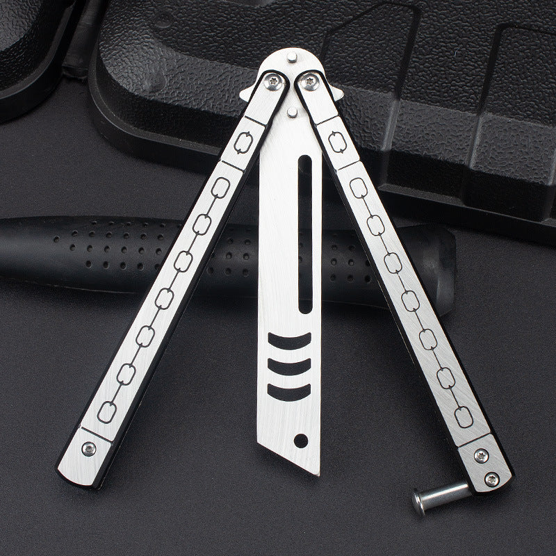 anti finger cutter Butterfly knife