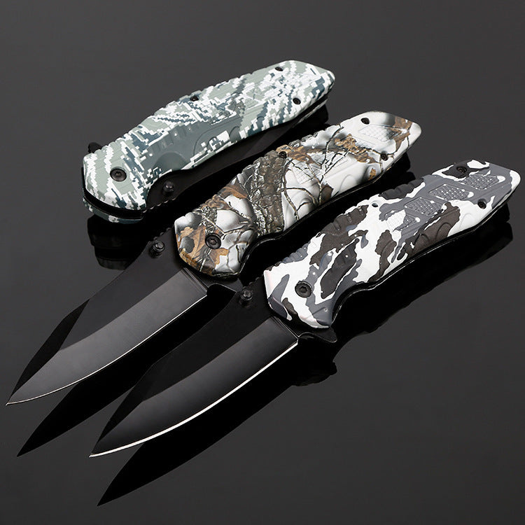 camo knife