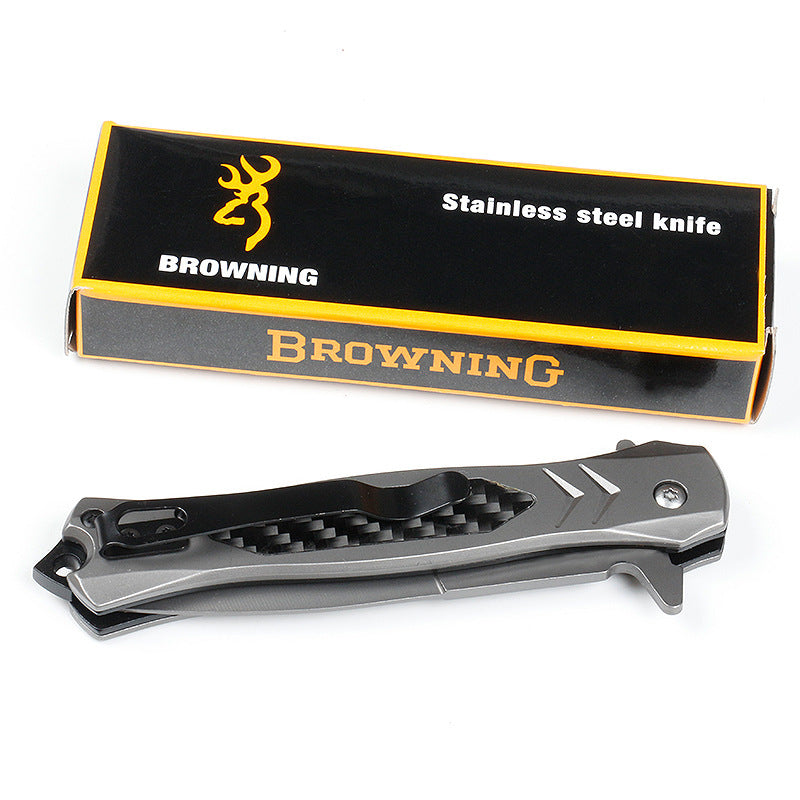 outdoor knife carbob fiber for fast movement