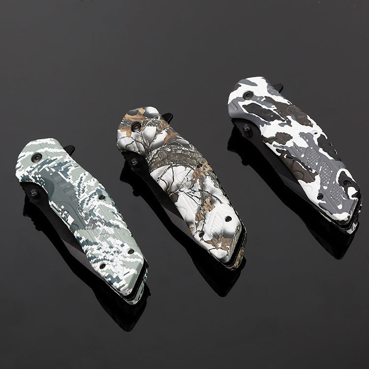 camo knife