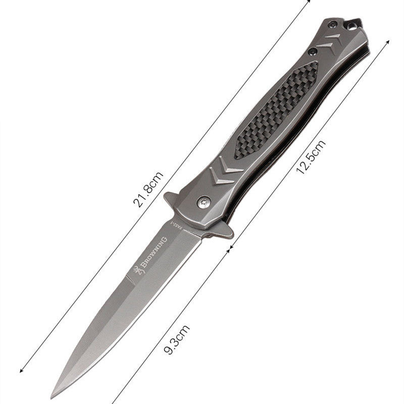 outdoor knife carbob fiber for fast movement
