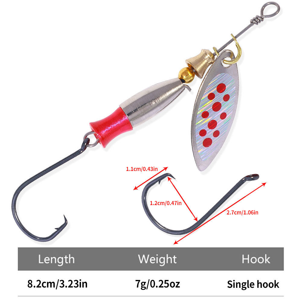 Spinner Spoon Bass Lure