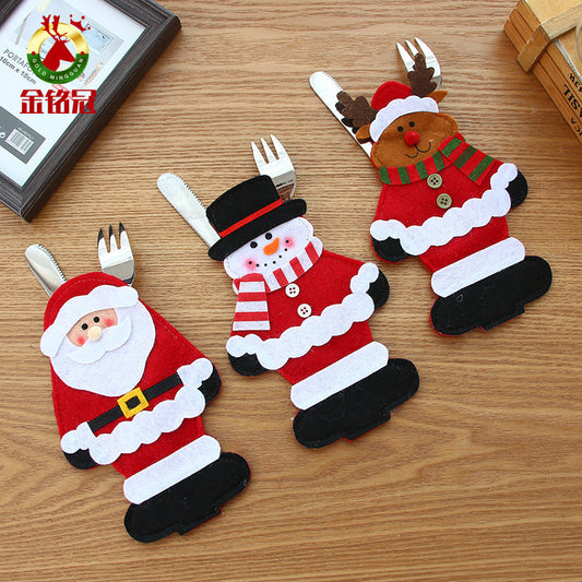 Christmas Knife And Fork Set bag.