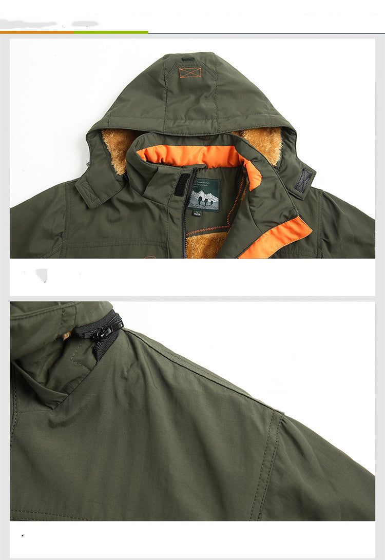 Outdoor life style Multi-Pocket Jacket