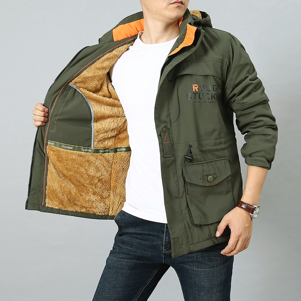 Outdoor life style Multi-Pocket Jacket