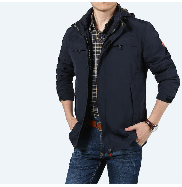 Outdoor life style Multi-Pocket Jacket