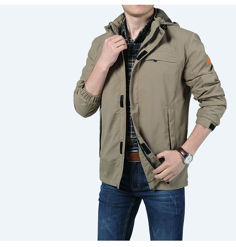 Outdoor life style Multi-Pocket Jacket