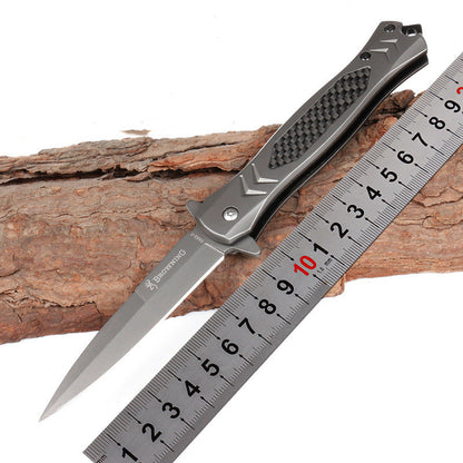 outdoor knife  carbob fiber for fast movement