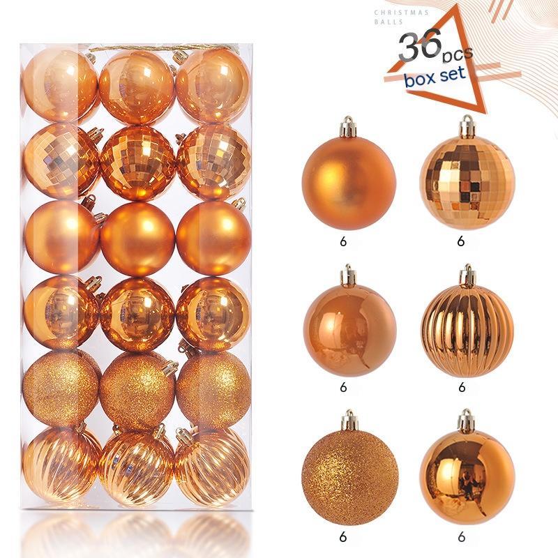 Christmas Decorative Plastic Balls Pendant Set
