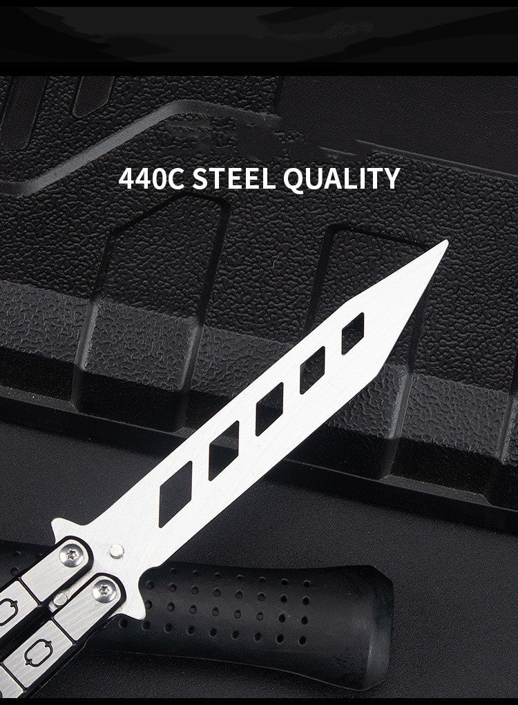 anti finger cutter Butterfly knife