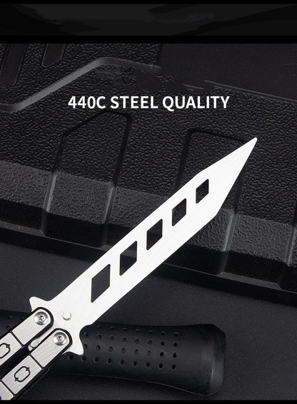 anti finger cutter Butterfly knife