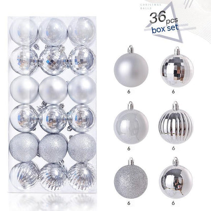 Christmas Decorative Plastic Balls Pendant Set