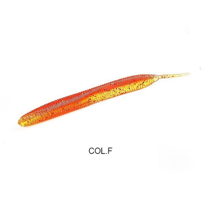 Lure Noodle Worm Soft Bait Lead-free Mealworm