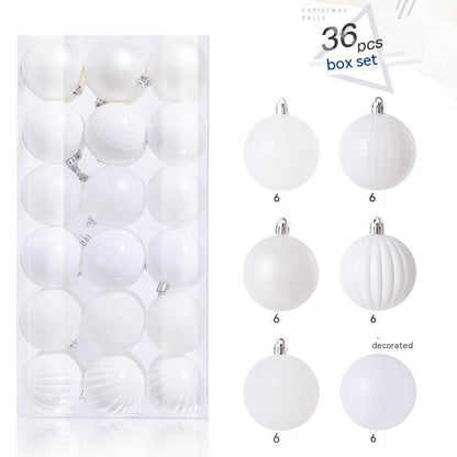 Christmas Decorative Plastic Balls Pendant Set